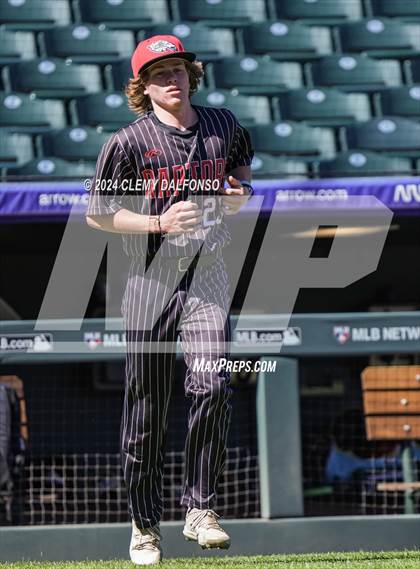 Thumbnail 2 in Eaglecrest vs Cherokee Trail (Coors Field) photogallery.