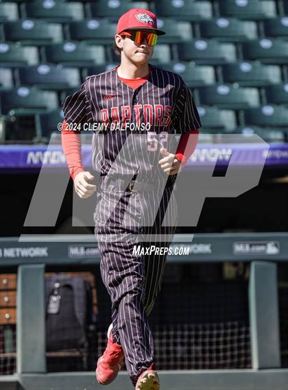Thumbnail 1 in Eaglecrest vs Cherokee Trail (Coors Field) photogallery.