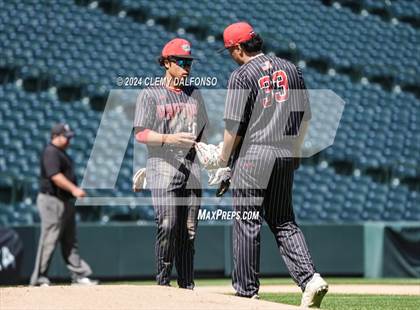 Thumbnail 1 in Eaglecrest vs Cherokee Trail (Coors Field) photogallery.