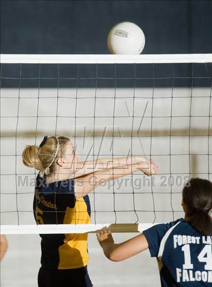 Thumbnail 2 in Forest Lake Christian @ Big Valley Christian (CIF SJS D5 Playoffs) photogallery.