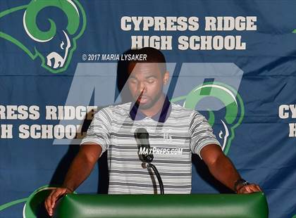 Thumbnail 1 in Cypress Fairbanks ISD (National Signing Day) photogallery.