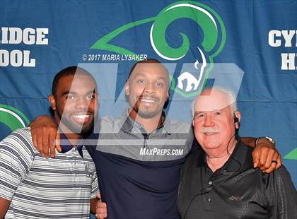 Thumbnail 1 in Cypress Fairbanks ISD (National Signing Day) photogallery.
