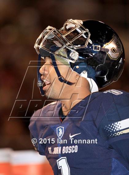 Thumbnail 1 in St. John Bosco vs. Bishop Amat (CIF SS Pac 5 Semifinal) photogallery.