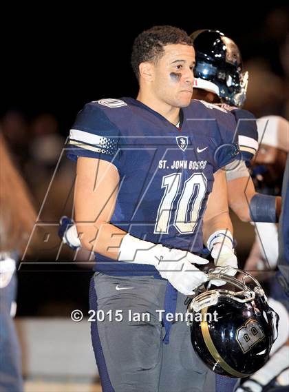 Thumbnail 1 in St. John Bosco vs. Bishop Amat (CIF SS Pac 5 Semifinal) photogallery.