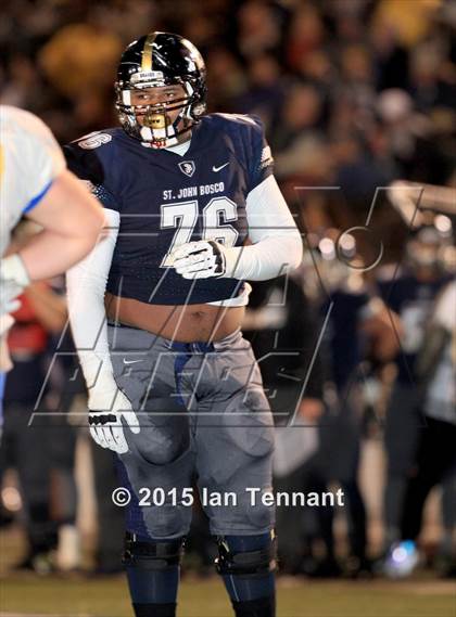 Thumbnail 3 in St. John Bosco vs. Bishop Amat (CIF SS Pac 5 Semifinal) photogallery.