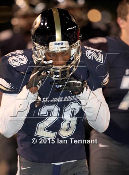 Thumbnail 1 in St. John Bosco vs. Bishop Amat (CIF SS Pac 5 Semifinal) photogallery.
