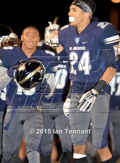 Thumbnail 2 in St. John Bosco vs. Bishop Amat (CIF SS Pac 5 Semifinal) photogallery.
