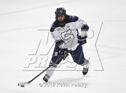 Thumbnail 1 in Westhill/Stamford vs. Staples/Weston/Shelton (CIAC D3 Final) photogallery.