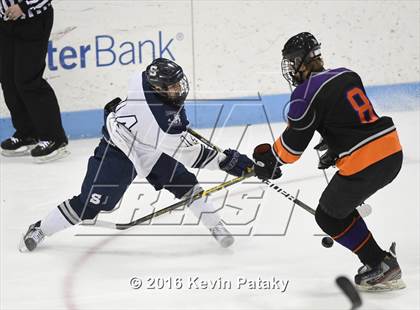 Thumbnail 2 in Westhill/Stamford vs. Staples/Weston/Shelton (CIAC D3 Final) photogallery.