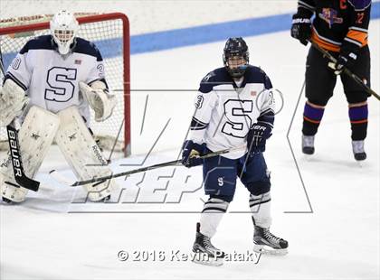 Thumbnail 1 in Westhill/Stamford vs. Staples/Weston/Shelton (CIAC D3 Final) photogallery.