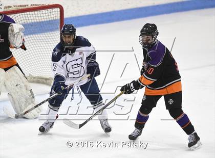 Thumbnail 3 in Westhill/Stamford vs. Staples/Weston/Shelton (CIAC D3 Final) photogallery.