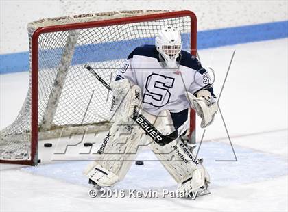 Thumbnail 3 in Westhill/Stamford vs. Staples/Weston/Shelton (CIAC D3 Final) photogallery.