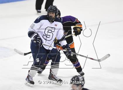 Thumbnail 2 in Westhill/Stamford vs. Staples/Weston/Shelton (CIAC D3 Final) photogallery.