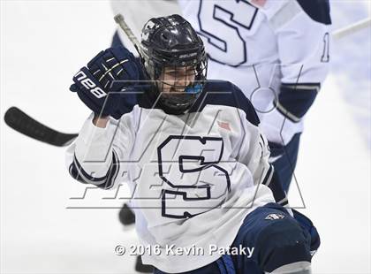 Thumbnail 1 in Westhill/Stamford vs. Staples/Weston/Shelton (CIAC D3 Final) photogallery.