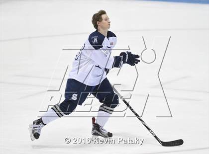 Thumbnail 2 in Westhill/Stamford vs. Staples/Weston/Shelton (CIAC D3 Final) photogallery.