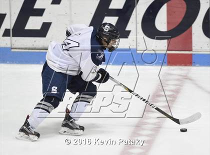 Thumbnail 2 in Westhill/Stamford vs. Staples/Weston/Shelton (CIAC D3 Final) photogallery.