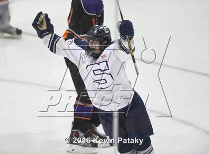 Thumbnail 2 in Westhill/Stamford vs. Staples/Weston/Shelton (CIAC D3 Final) photogallery.