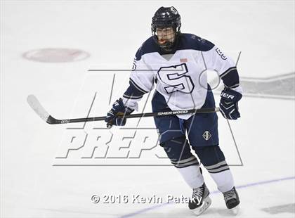 Thumbnail 2 in Westhill/Stamford vs. Staples/Weston/Shelton (CIAC D3 Final) photogallery.