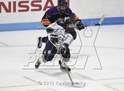 Thumbnail 3 in Westhill/Stamford vs. Staples/Weston/Shelton (CIAC D3 Final) photogallery.
