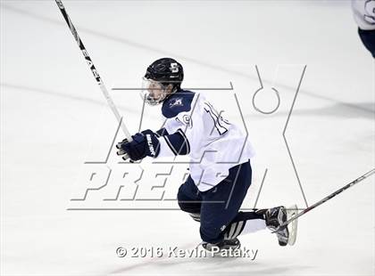 Thumbnail 2 in Westhill/Stamford vs. Staples/Weston/Shelton (CIAC D3 Final) photogallery.