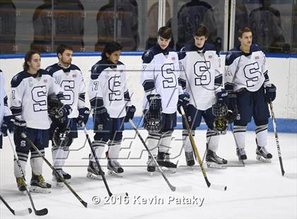 Thumbnail 1 in Westhill/Stamford vs. Staples/Weston/Shelton (CIAC D3 Final) photogallery.