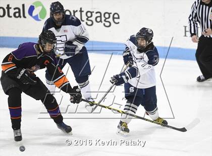 Thumbnail 3 in Westhill/Stamford vs. Staples/Weston/Shelton (CIAC D3 Final) photogallery.
