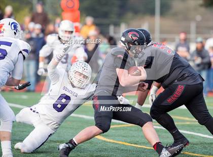 Thumbnail 3 in Sumner vs. Camas (WIAA 4A Semifinal) photogallery.