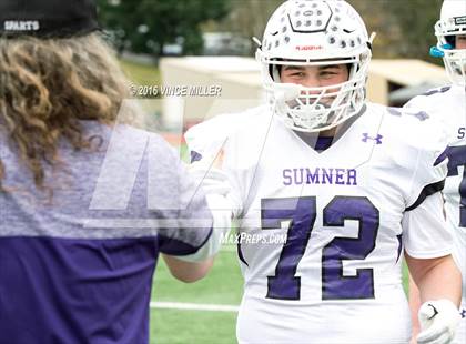 Thumbnail 1 in Sumner vs. Camas (WIAA 4A Semifinal) photogallery.