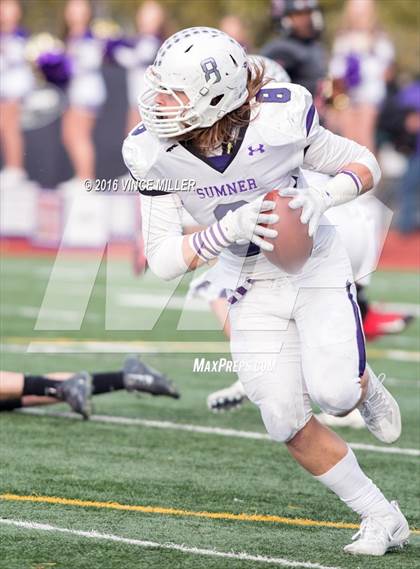 Thumbnail 3 in Sumner vs. Camas (WIAA 4A Semifinal) photogallery.