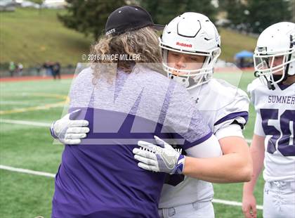 Thumbnail 2 in Sumner vs. Camas (WIAA 4A Semifinal) photogallery.