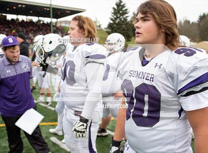 Thumbnail 3 in Sumner vs. Camas (WIAA 4A Semifinal) photogallery.