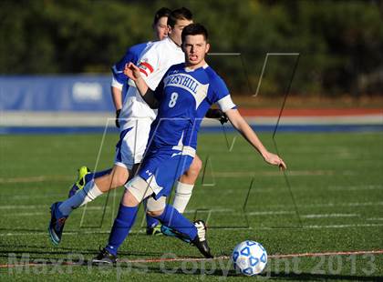 Thumbnail 1 in Westhill vs. Livonia (NYSPHSAA Class B Semifinal) photogallery.