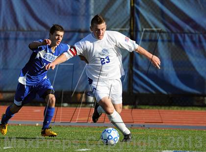 Thumbnail 3 in Westhill vs. Livonia (NYSPHSAA Class B Semifinal) photogallery.