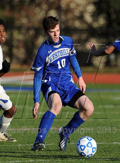Thumbnail 2 in Westhill vs. Livonia (NYSPHSAA Class B Semifinal) photogallery.