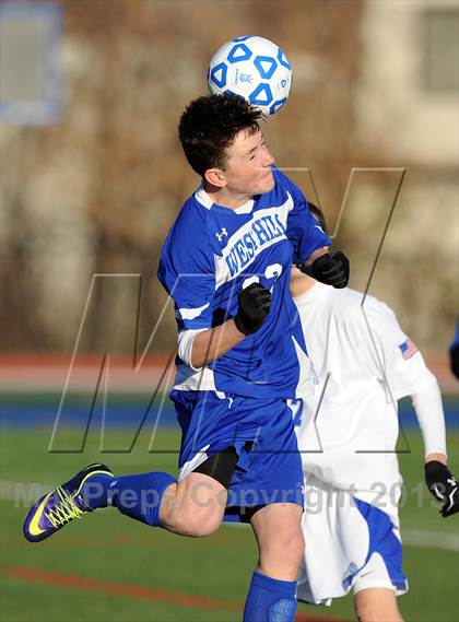 Thumbnail 3 in Westhill vs. Livonia (NYSPHSAA Class B Semifinal) photogallery.