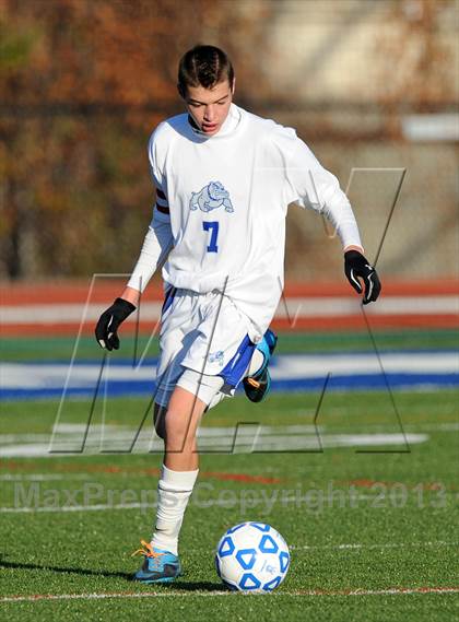 Thumbnail 3 in Westhill vs. Livonia (NYSPHSAA Class B Semifinal) photogallery.