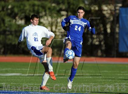 Thumbnail 2 in Westhill vs. Livonia (NYSPHSAA Class B Semifinal) photogallery.