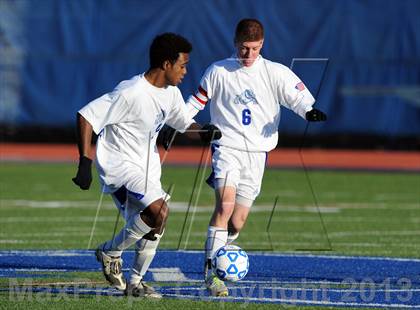 Thumbnail 2 in Westhill vs. Livonia (NYSPHSAA Class B Semifinal) photogallery.