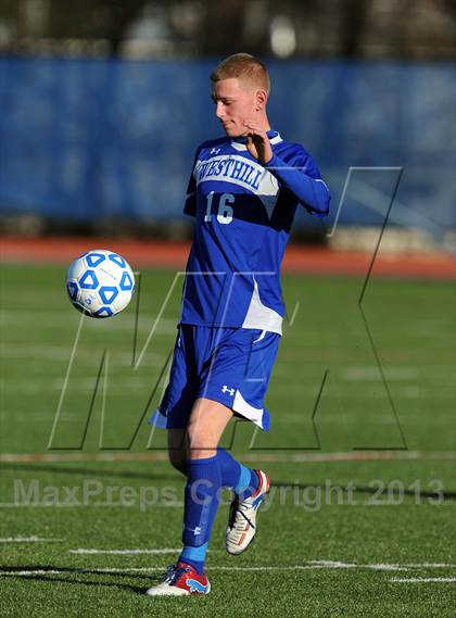 Thumbnail 2 in Westhill vs. Livonia (NYSPHSAA Class B Semifinal) photogallery.
