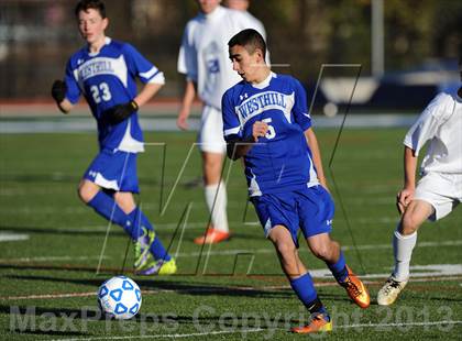 Thumbnail 2 in Westhill vs. Livonia (NYSPHSAA Class B Semifinal) photogallery.