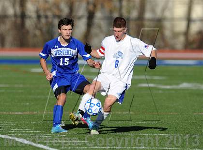 Thumbnail 2 in Westhill vs. Livonia (NYSPHSAA Class B Semifinal) photogallery.