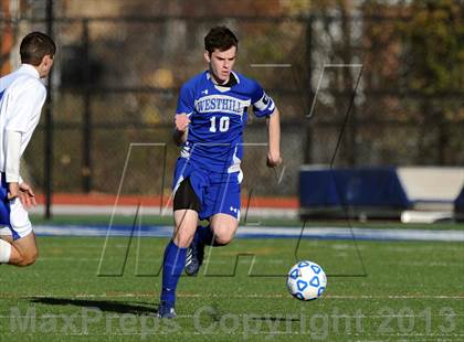 Thumbnail 2 in Westhill vs. Livonia (NYSPHSAA Class B Semifinal) photogallery.