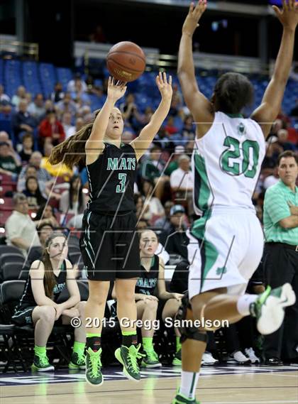 Thumbnail 3 in St. Mary's vs Miramonte (CIF NorCal Regional Open Division Final) photogallery.