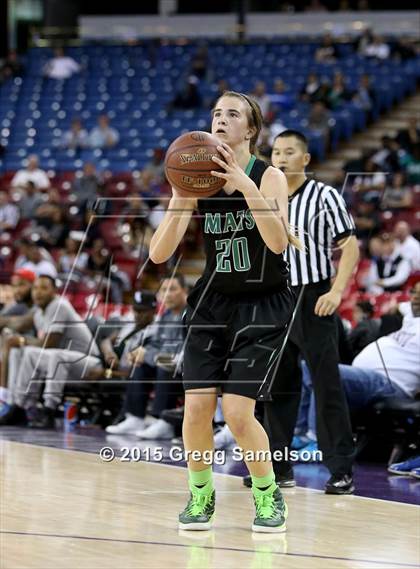 Thumbnail 3 in St. Mary's vs Miramonte (CIF NorCal Regional Open Division Final) photogallery.