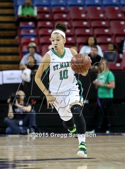 Thumbnail 3 in St. Mary's vs Miramonte (CIF NorCal Regional Open Division Final) photogallery.