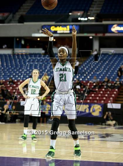 Thumbnail 2 in St. Mary's vs Miramonte (CIF NorCal Regional Open Division Final) photogallery.