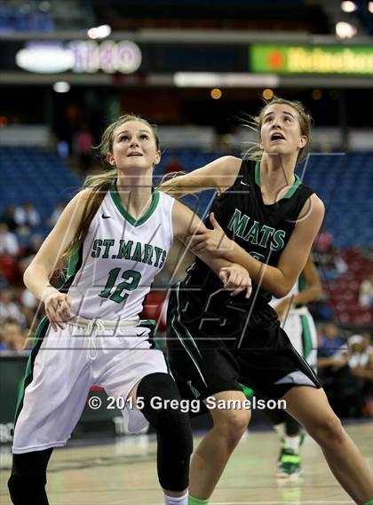 Thumbnail 2 in St. Mary's vs Miramonte (CIF NorCal Regional Open Division Final) photogallery.