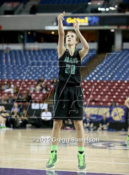 Thumbnail 3 in St. Mary's vs Miramonte (CIF NorCal Regional Open Division Final) photogallery.