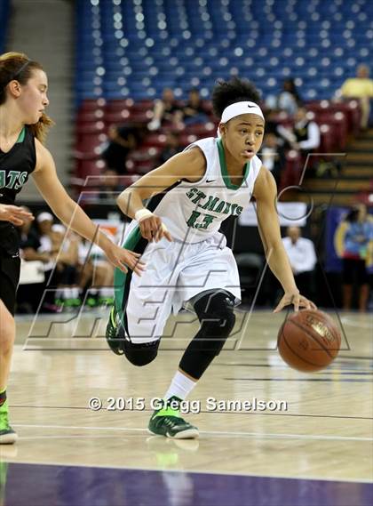 Thumbnail 2 in St. Mary's vs Miramonte (CIF NorCal Regional Open Division Final) photogallery.