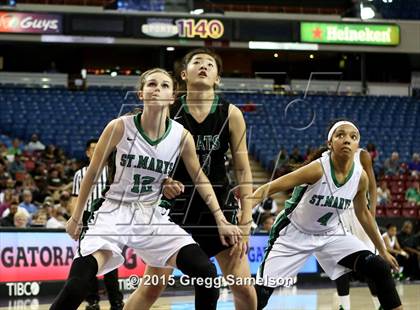 Thumbnail 3 in St. Mary's vs Miramonte (CIF NorCal Regional Open Division Final) photogallery.